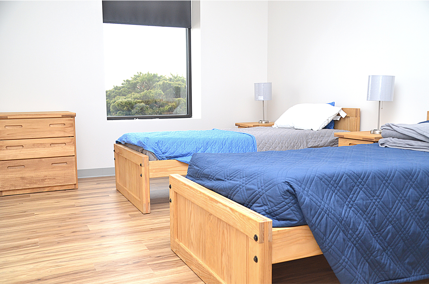 Bedroom at C.H. Everett clinic