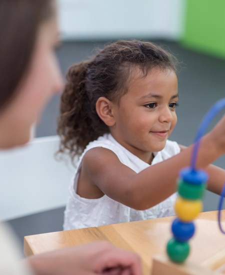 Girl Playing